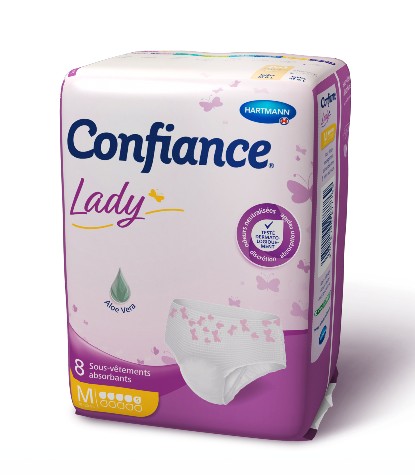 Confiance Lady Sous-Vêtements Absorbants 5 Gouttes Taille M
